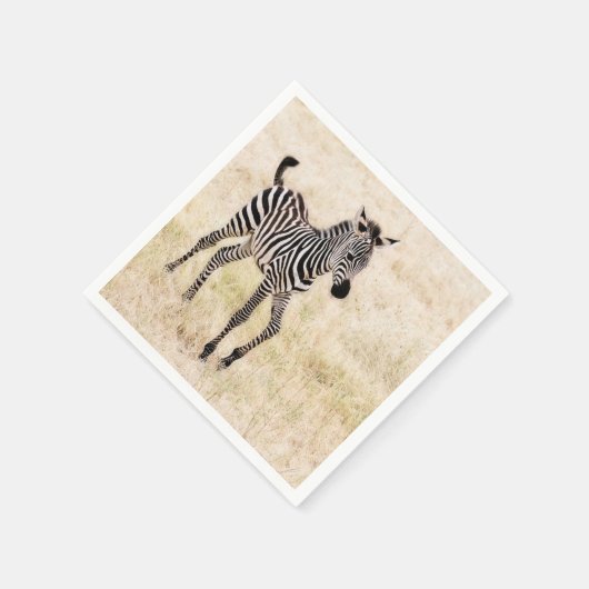 Zebra Colt Serviette (Ecke)