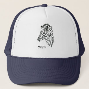 Zebra-coole Kappe