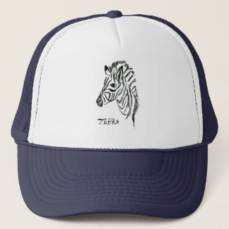 Zebra-coole Kappe