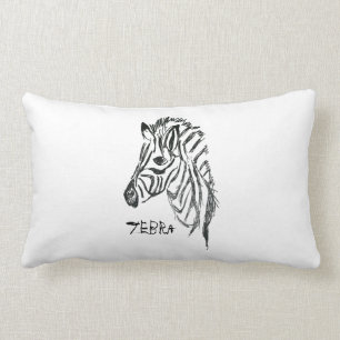 Zebra-cooles Kissen