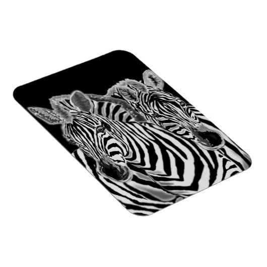 Zebra Couple Magnet (Rechte Seite)