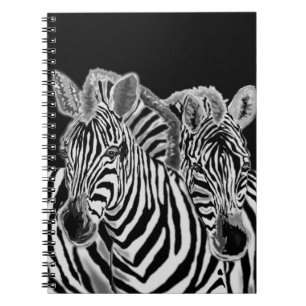 Zebra Couple-Notebook Notizblock