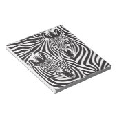 Zebra Couple Notizblock (angewinkelt)