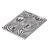 Zebra Couple Notizblock (Rotiert)