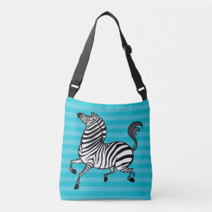Zebra Crossbody Bag Tragetaschen Mit Langen Trägern