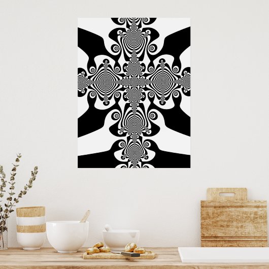 Zebra Crossing Poster (Küche)