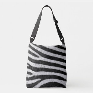 Zebra-Crossover Tragetaschen Mit Langen Trägern