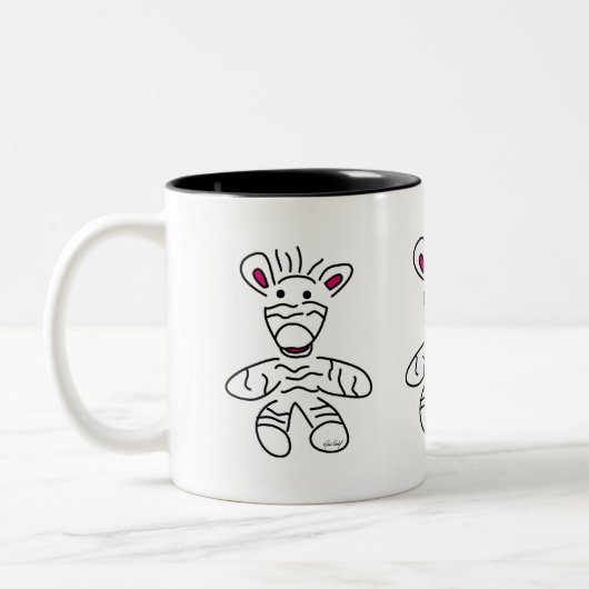 Zebra Cup Zweifarbige Tasse (Links)