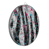 Zebra Dartscheibe (Vorderseite Links)