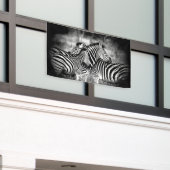 Zebra-Dazzle Banner (Äußeres Gebäude)