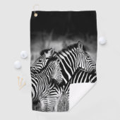 Zebra-Dazzle Golfhandtuch (Insitu)