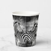 Zebra-Dazzle Pappbecher (Rechts)