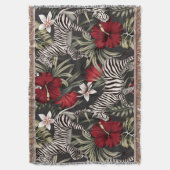 Zebra Decke (Vorderseite Vertikal)