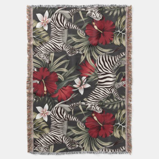 Zebra Decke (Vorderseite Vertikal)