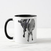 Zebra, der sich herum dreht tasse (Links)