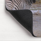 Zebra Double Take Foto Mousepad (Ecke)