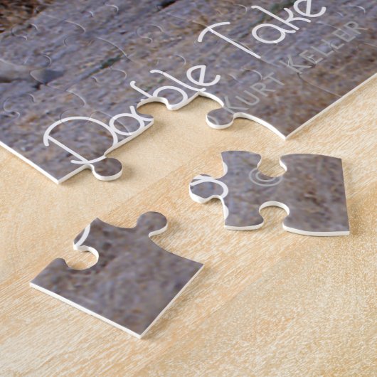 Zebra Double Take Foto Puzzle (Seite)