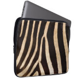 Zebra-Druck auf dem Ärmel auf dem Schoß Laptopschutzhülle (Vorne Rechts)
