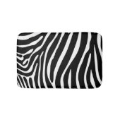 Zebra-Druck-Bad-Matte Badematte (Vorderseite)