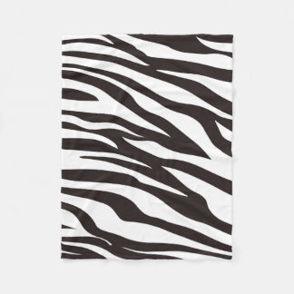 Zebra-Druck-Fleece-Decke Fleecedecke