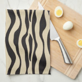 Zebra-Druck Geschirrtuch (Viertel Falte)