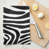 Zebra-Druck-Geschirrtuch Handtuch (Viertel Falte)