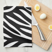 ZEBRA-DRUCK HANDTUCH (Viertel Falte)