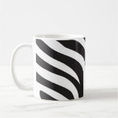 Zebra-Druck Kaffeetasse (Links)