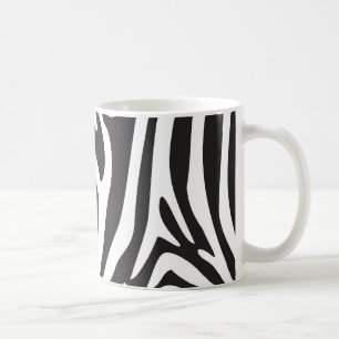 Zebra-Druck Kaffeetasse