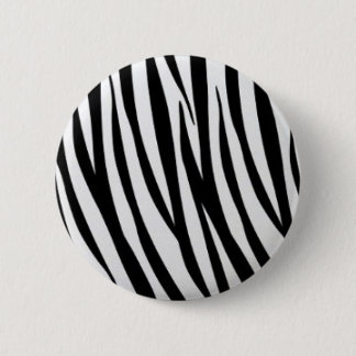 Zebra-Druck-Knopf Button