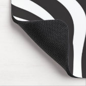 Zebra-Druck Mousepad (Ecke)