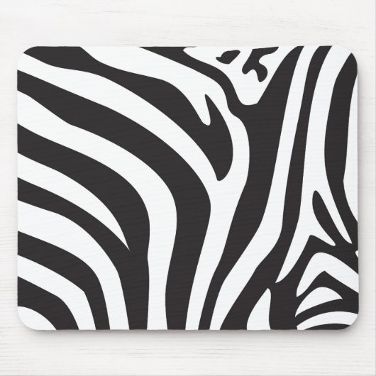 Zebra-Druck Mousepad (Vorne)