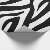 Zebra-Druck-Packpapier Geschenkpapier (Ecke)