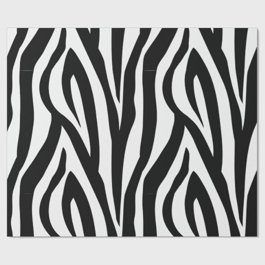 Zebra-Druck-Packpapier Geschenkpapier (Flach)