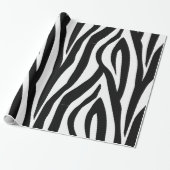 Zebra-Druck-Packpapier Geschenkpapier (Ungerollt)