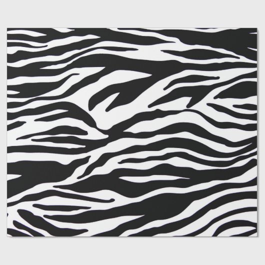 Zebra-Druck-Packpapier Geschenkpapier (Flach)