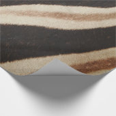 Zebra-Druck-Packpapier Geschenkpapier (Ecke)