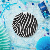 Zebra-Druck-Papier-Teller Pappteller (Party)