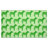 Zebra-Druck - Schatten des Limonen Grüns Stoff (Fat Quarter (45,7 x 55,9 cm))