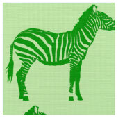Zebra-Druck - Schatten des Limonen Grüns Stoff (Nahaufnahme)