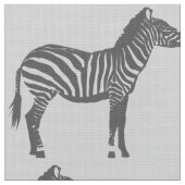Zebra-Druck - Schatten von Grauem/von Grau Stoff (Nahaufnahme)