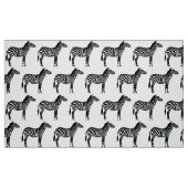 Zebra-Druck - Schwarzweiss Stoff (Fat Quarter (45,7 x 55,9 cm))