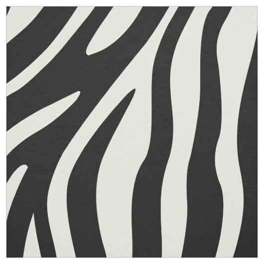 Zebra-Druck-Schwarzweiss-Streifen-Muster Stoff (Muster)