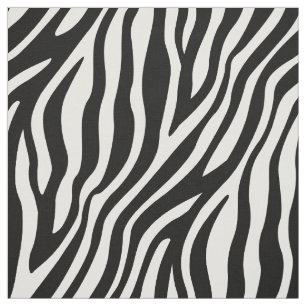 Zebra-Druck-Schwarzweiss-Streifen-Muster Stoff