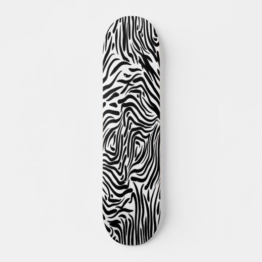 Zebra-Druck-Skateboards Skateboard (Vorne)