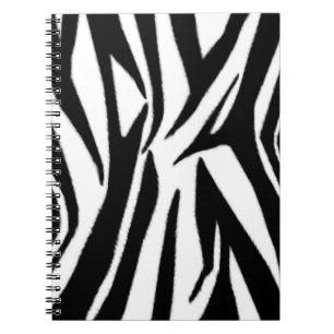 Zebra-Druck-Spiralen-Notizblock Notizblock