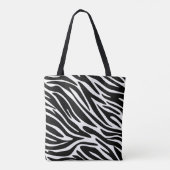 Zebra-Druck-Tasche Tasche (Rückseite)