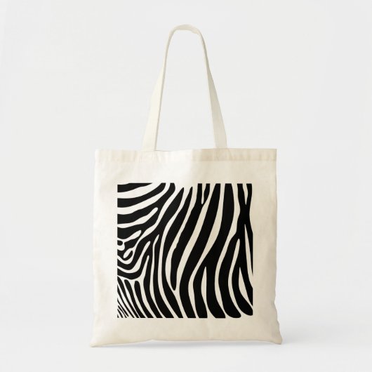 Zebra-Druck-Taschen-Tasche Tragetasche (Vorne)