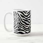 Zebra-Druck-Tasse Kaffeetasse (Links)