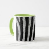 Zebra-Druck-Tasse Tasse (Vorderseite Links)